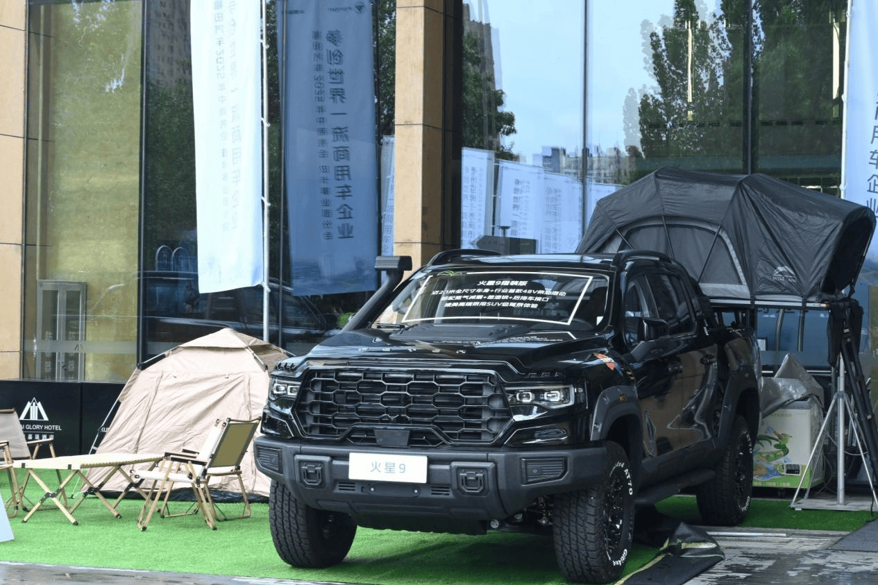 “全尺寸+混动+原厂改装”火星9越野猎装版重新定义高端皮卡标准