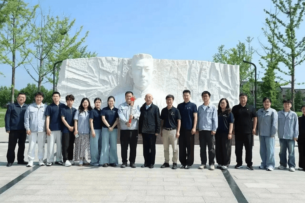 北汽福田30周年“文化火种传递”首站活动在诸城举行 红色精神引领创业初心代际传承